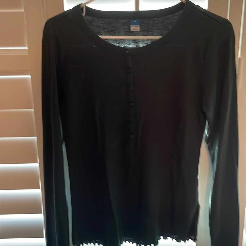 Hunter green Henley